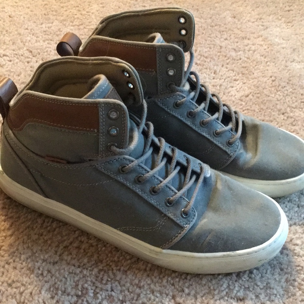 Vans Gray High Tops